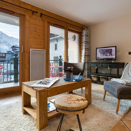 Appartement Belle Vue - Happy Rentals Chamonix Eksteriør billede
