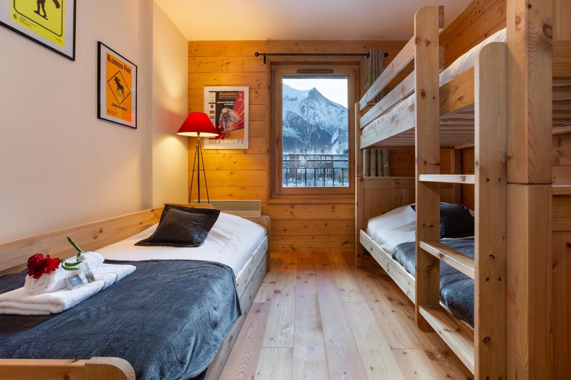 Appartement Belle Vue - Happy Rentals Chamonix Eksteriør billede