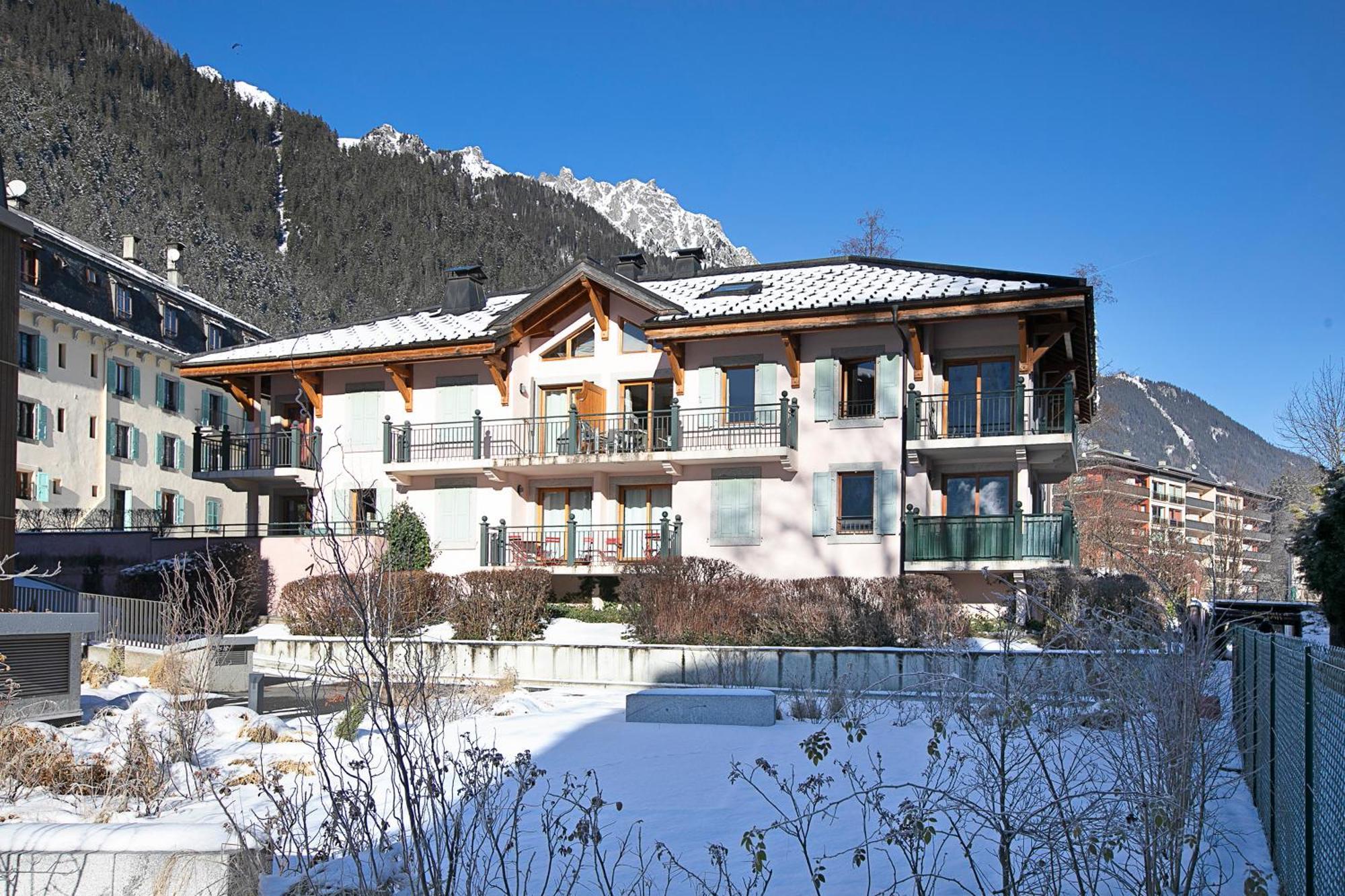 Appartement Belle Vue - Happy Rentals Chamonix Eksteriør billede
